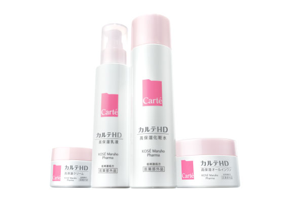 Launched Carté HD, a high-performance skincare product created as a result of a collaboration with Maruho