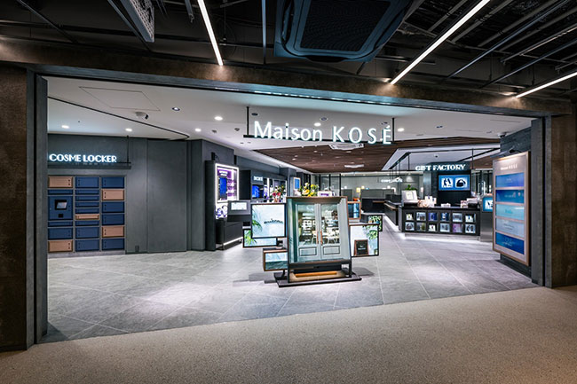 原宿にオンラインと融合した店舗「Maison KOSÉ ハラカド」がオープン