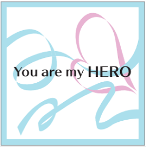 You are my HEROロゴ
